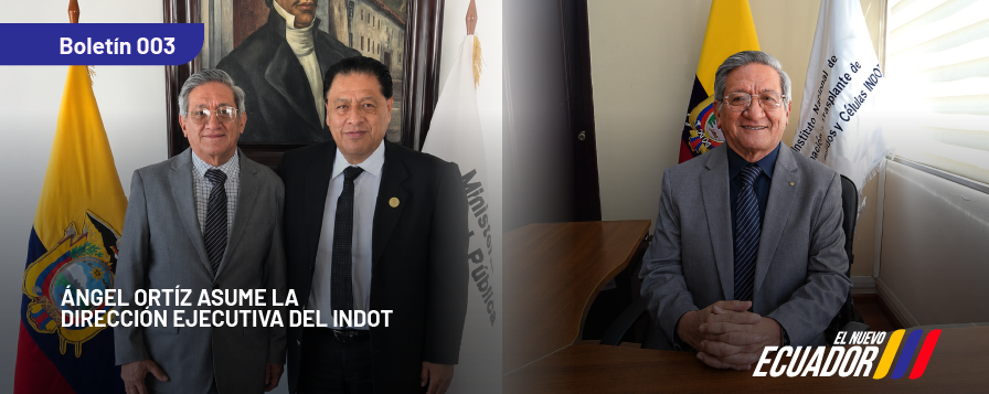 Ángel Ortíz asume la Dirección Ejecutiva del INDOT