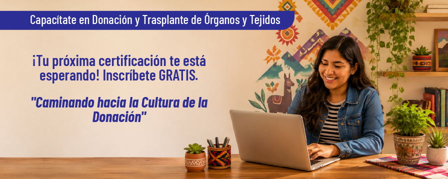 Da el primer paso hacia una cultura de donación. ¡Inscríbete sin costo!